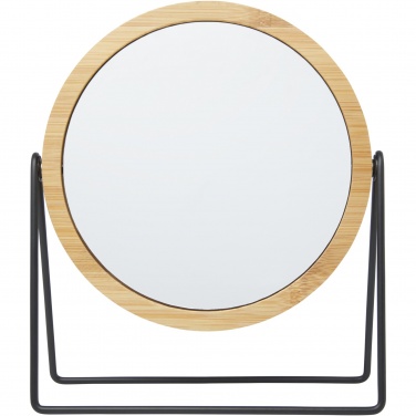 Logo trade promotional gifts image of: Hyrra bamboo standing mirror
