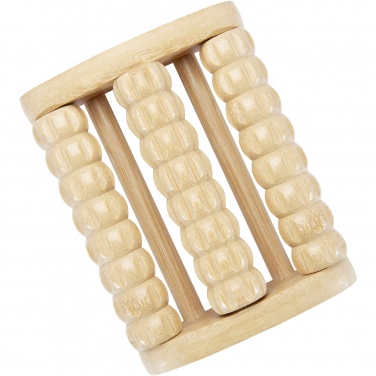 Logo trade promotional merchandise photo of: Venis bamboo foot massager