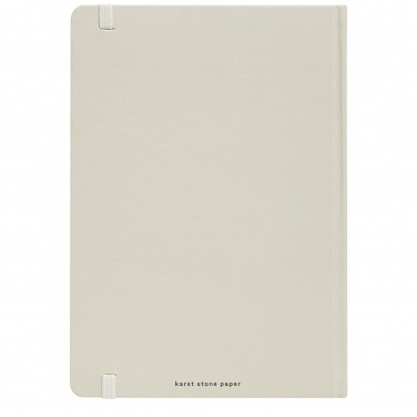 Logotrade advertising product picture of: Karst® A5 stone paper hardcover notebook - lined