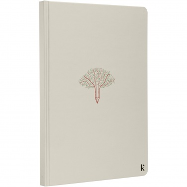 Logotrade promotional merchandise photo of: Karst® A5 stone paper hardcover notebook - lined