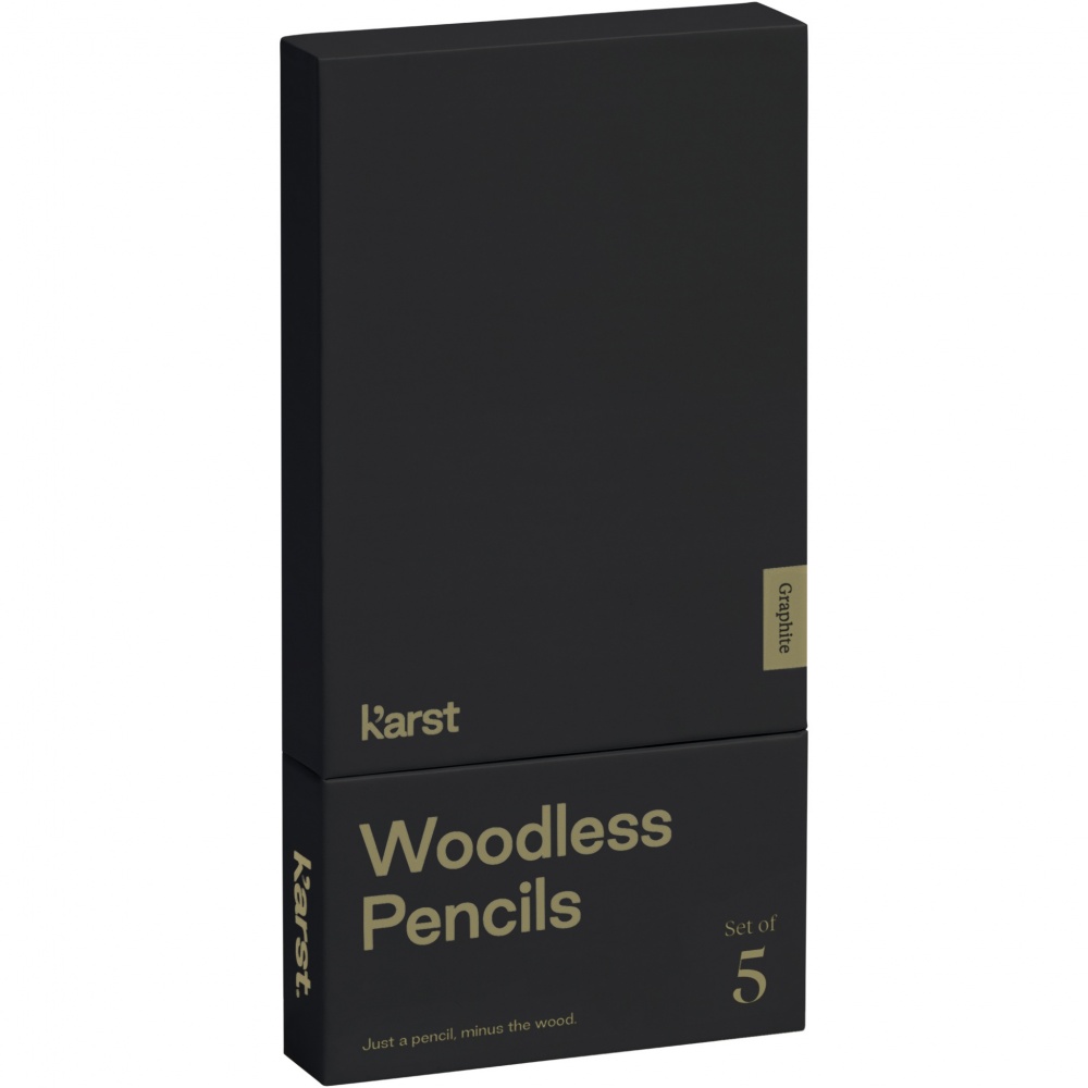Logotrade business gift image of: Karst® 5-pack 2B woodless graphite pencils