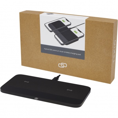 Logotrade business gifts photo of: Hybrid 15W premium dual wireless charging pad
