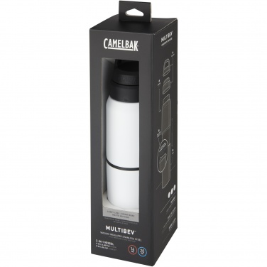 Logotrade corporate gift image of: CamelBak®  stainless steel 500 ml bottle and 350 ml cup