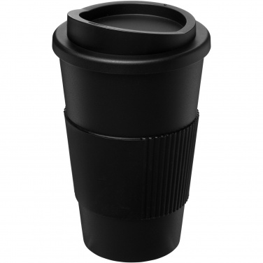 Logo trade promotional gifts picture of: Americano® 350 ml insulated tumbler with grip