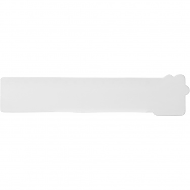 Logo trade promotional giveaways image of: Tait 15 cm house-shaped recycled plastic ruler