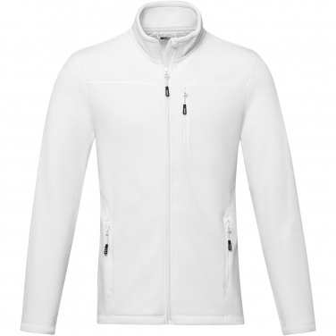 Logo trade promotional product photo of: Amber men's GRS recycled full zip fleece jacket