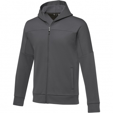 Logo trade corporate gifts picture of: Nubia men's performance full zip knit jacket