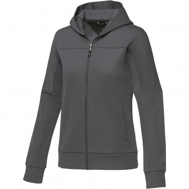 Logo trade promotional products image of: Nubia women's performance full zip knit jacket