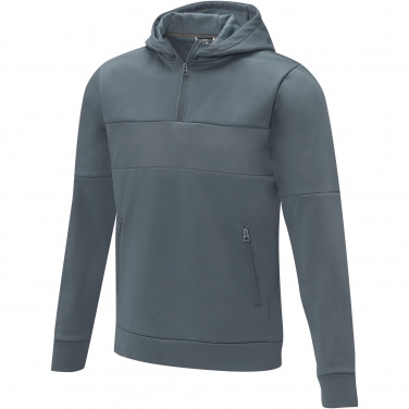 Logotrade corporate gift image of: Sayan men's half zip anorak hooded sweater