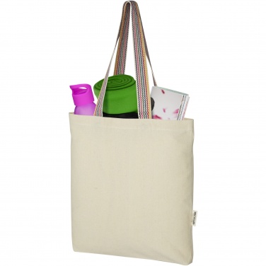 Logotrade promotional merchandise photo of: Rainbow 180 g/m² recycled cotton tote bag 5L