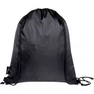 Logotrade promotional gift picture of: Ash recycled foldable drawstring bag 7L