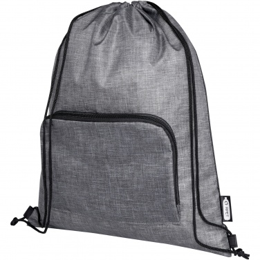 Logotrade promotional items photo of: Ash recycled foldable drawstring bag 7L