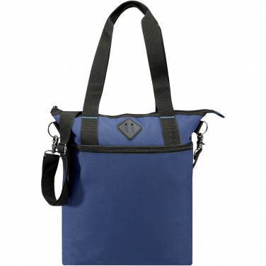 Logo trade corporate gifts image of: REPREVE® Our Ocean™ 15" GRS RPET laptop tote bag 12L