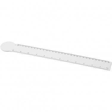 Logotrade business gift image of: Tait 30cm circle-shaped recycled plastic ruler