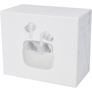 Logo trade promotional giveaways image of: Essos 2.0 True Wireless auto pair earbuds with case