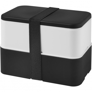 Logo trade promotional gifts picture of: MIYO double layer lunch box