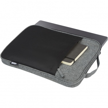Logo trade promotional gifts picture of: Reclaim 14" GRS recycled two-tone laptop sleeve 2.5L