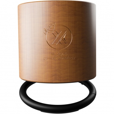 Logotrade promotional gifts photo of: SCX.design S27 3W wooden ring speaker