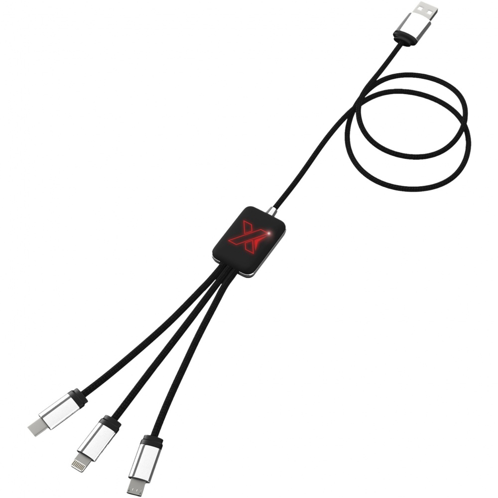 Logo trade advertising products picture of: SCX.design C17 easy to use light-up cable