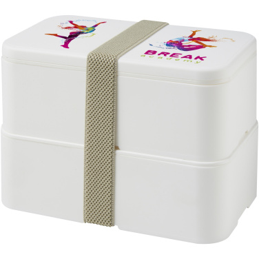Logotrade promotional giveaway image of: MIYO double layer lunch box