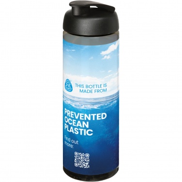 Logo trade advertising products image of: H2O Active® Eco Vibe 850 ml flip lid sport bottle