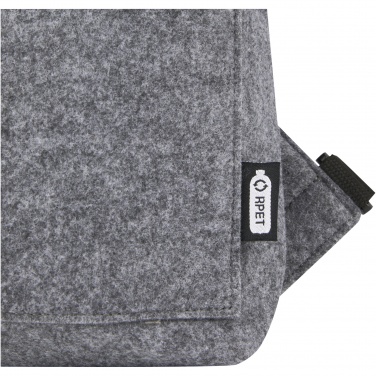 Logotrade promotional product image of: Felta GRS recycled felt roll-top bike bag 13L
