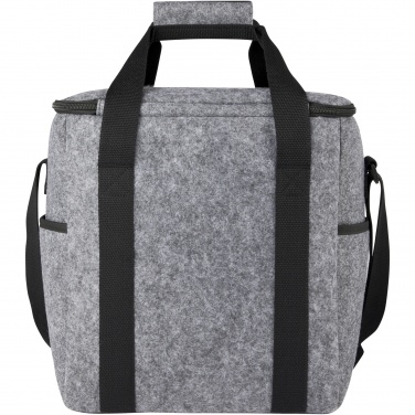 Logotrade advertising products photo of: Felta GRS recycled felt bottle cooler bag 21L