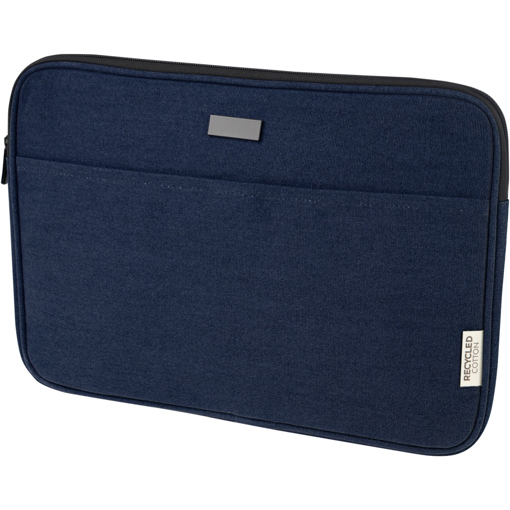 Logotrade business gifts photo of: Joey 14" GRS recycled canvas laptop sleeve 2L