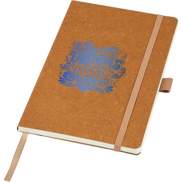 Logotrade promotional gift image of: Kilau recycled leather notebook 
