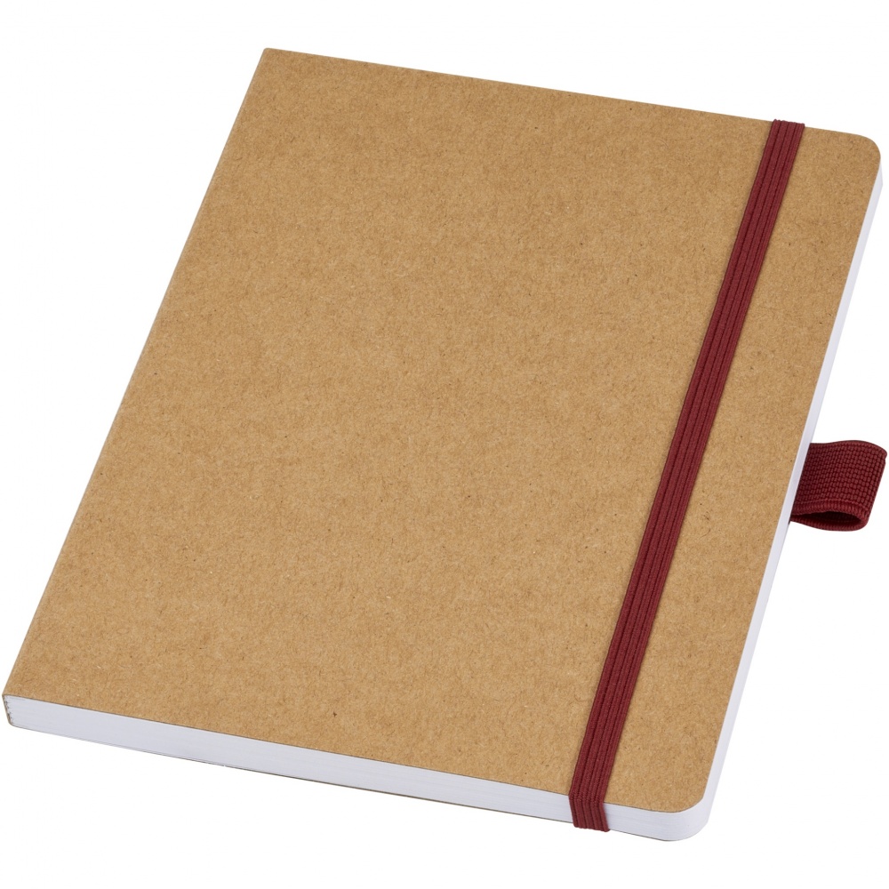 Logo trade corporate gift photo of: Berk recycled paper notebook