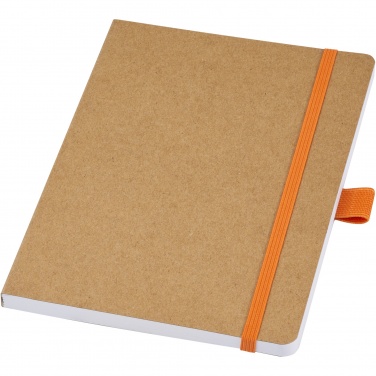 Logo trade promotional giveaway photo of: Berk recycled paper notebook