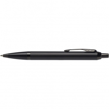 Logotrade corporate gift image of: Parker IM achromatic ballpoint and rollerball pen set with gift box