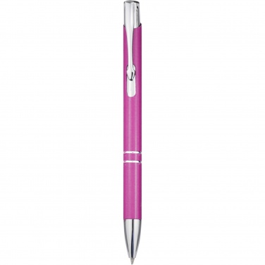 Logo trade promotional gift photo of: Moneta recycled aluminium ballpoint pen