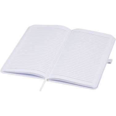Logo trade promotional gift photo of: Fabianna crush paper hard cover notebook