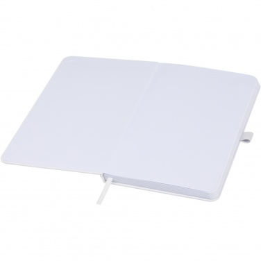 Logo trade promotional gift photo of: Fabianna crush paper hard cover notebook