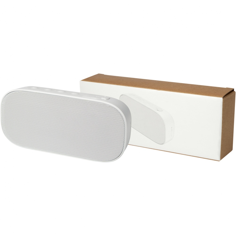 Logo trade corporate gift photo of: Stark 2.0 5W recycled plastic IPX5 Bluetooth® speaker