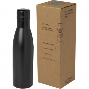 Logotrade promotional product image of: Vasa 500 ml RCS certified recycled stainless steel copper vacuum insulated bottle