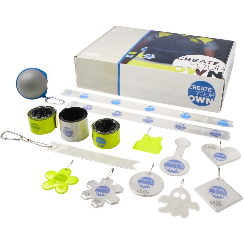 Logo trade promotional item photo of: Reflective products sample box