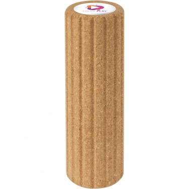 Logo trade promotional giveaways picture of: Trikona cork yoga roller