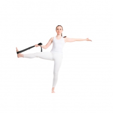 Logo trade advertising product photo of: Virabha RPET yoga strap