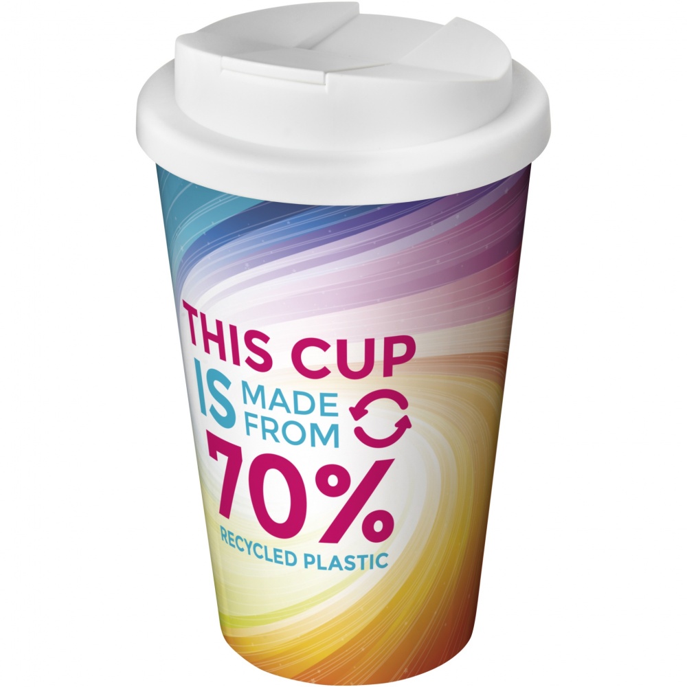 Logo trade corporate gift photo of: Brite-Americano® Eco 350 ml spill-proof insulated tumbler