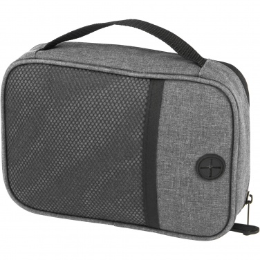 Logo trade promotional giveaways picture of: Ross GRS RPET tech pouch 1L