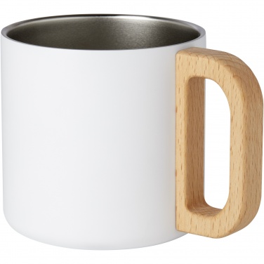 Logo trade promotional gifts image of: Bjorn 360 ml RCS certified recycled stainless steel mug with copper vacuum insulation
