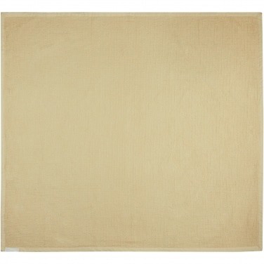 Logotrade promotional gift image of: Abele 150 x 140 cm cotton waffle blanket