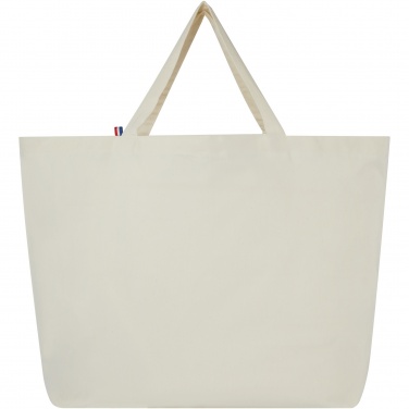 Logotrade corporate gift picture of: Cannes 200 g/m2 recycled shopper tote bag 10L