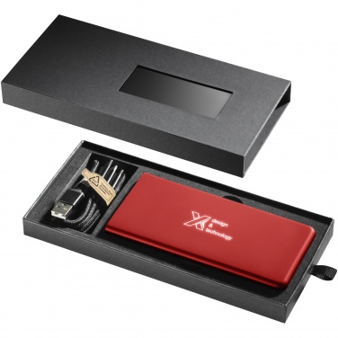 Logo trade corporate gifts image of: SCX.design P15 light-up 5000 mAh power bank