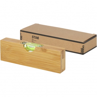 Logotrade corporate gift picture of: Flush bamboo spirit level with bottle opener