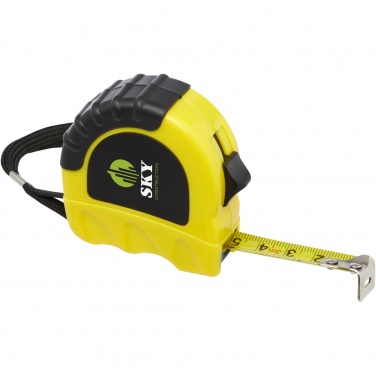 Logo trade promotional gifts image of: Rule 3-metre RCS recycled plastic measuring tape