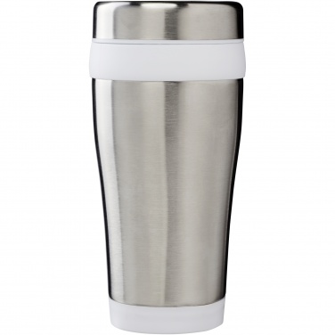 Logo trade advertising products picture of: Elwood 410 ml stainless steel insulated tumbler