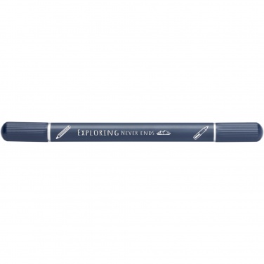 Logo trade promotional giveaways image of: Skribo ballpoint pen and notebook set